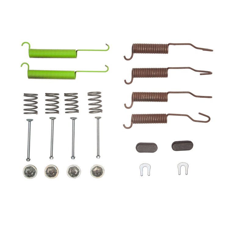 370-39006 Drum Brake Hardware Kit, 1962-1997 Mopar, Position: Rear,Front