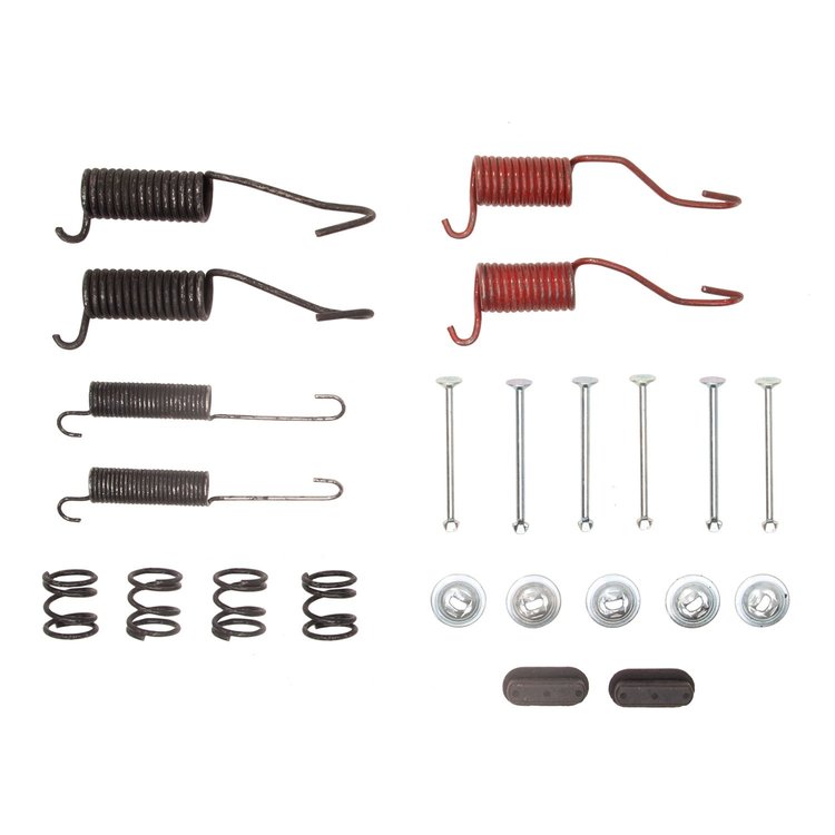 370-40000 Drum Brake Hardware Kit, 1979-1986 Multiple Makes/Models, Position: Rear