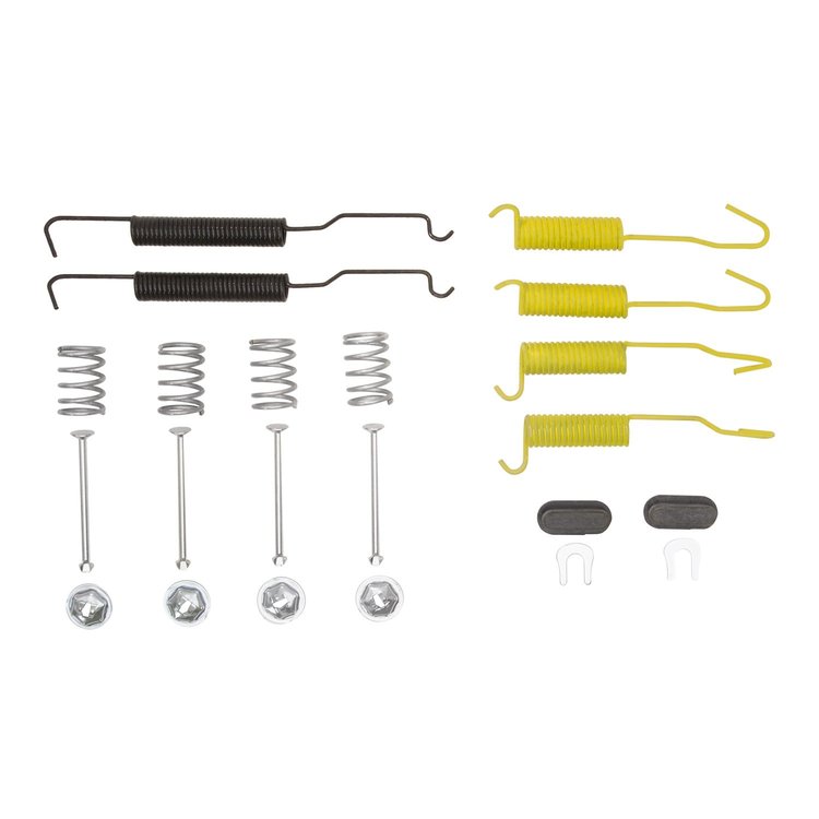 370-40011 Drum Brake Hardware Kit, 1962-1999 Mopar, Position: Rear,Front