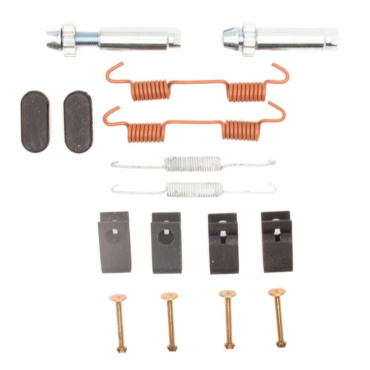 370-42007 Drum Brake Hardware Kit, 2006-2007 Mopar, Position: Parking