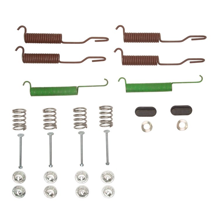 370-43004 Drum Brake Hardware Kit, 1965-1978 Mopar, Position: Rear