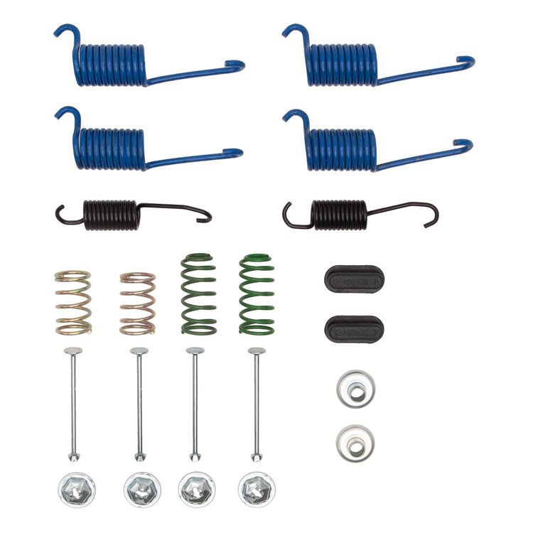 370-46000 Drum Brake Hardware Kit, 1965-1970 GM, Position: Front