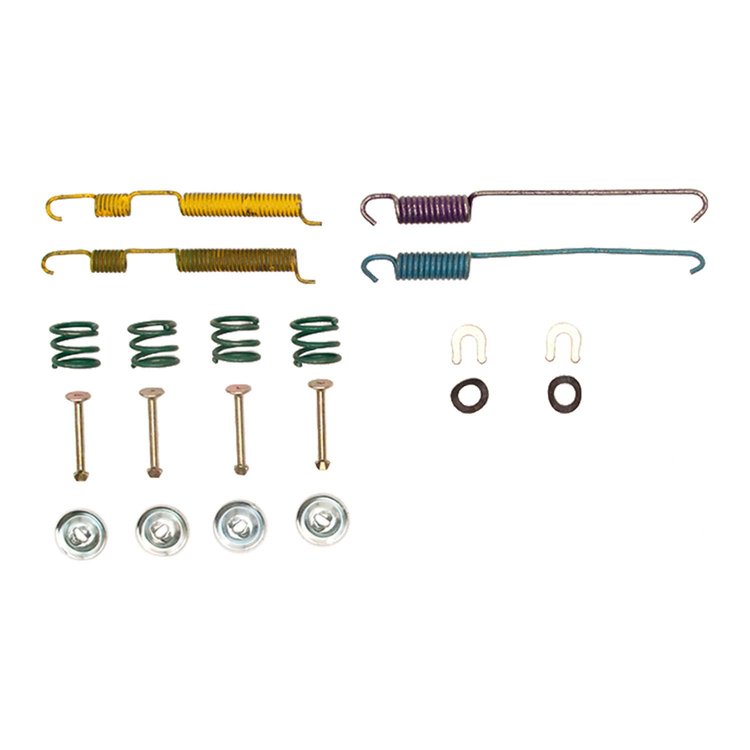 370-47011 Drum Brake Hardware Kit, 1985-1987 GM, Position: Rear