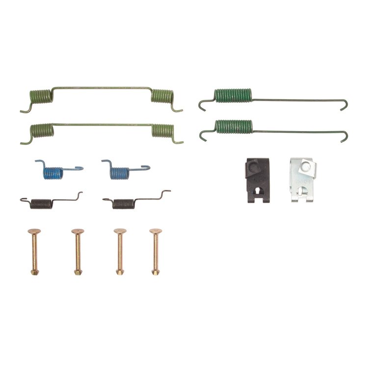 370-50002 Drum Brake Hardware Kit, 1995-1996 GM, Position: Rear