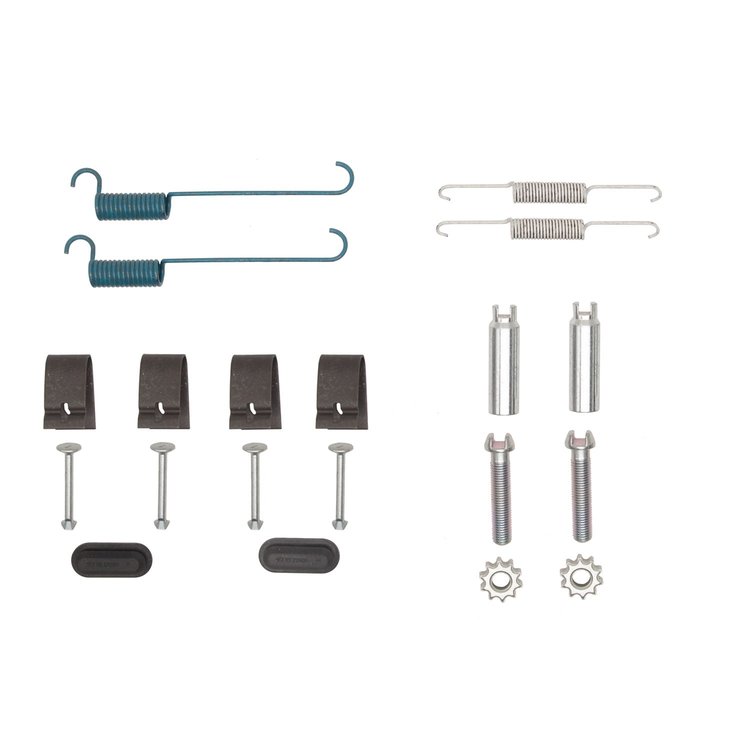 370-54053 Drum Brake Hardware Kit, 1995-2003 Ford/Lincoln/Mercury/Mazda, Position: Parking