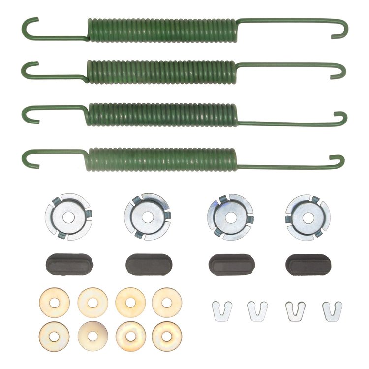 370-54059 Drum Brake Hardware Kit, 1953-1987 Multiple Makes/Models, Position: Fr