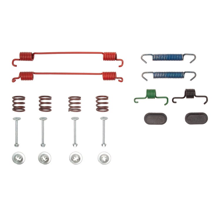 370-63002 Drum Brake Hardware Kit, 2005-2016 Smart, Position: Rear