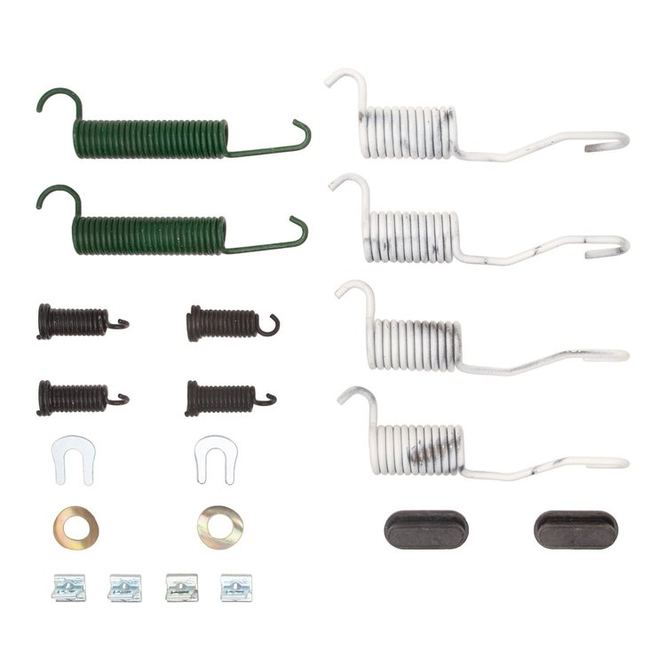 370-66000 Drum Brake Hardware Kit, 1960-1978 Multiple Makes/Models, Position: Rear,Front