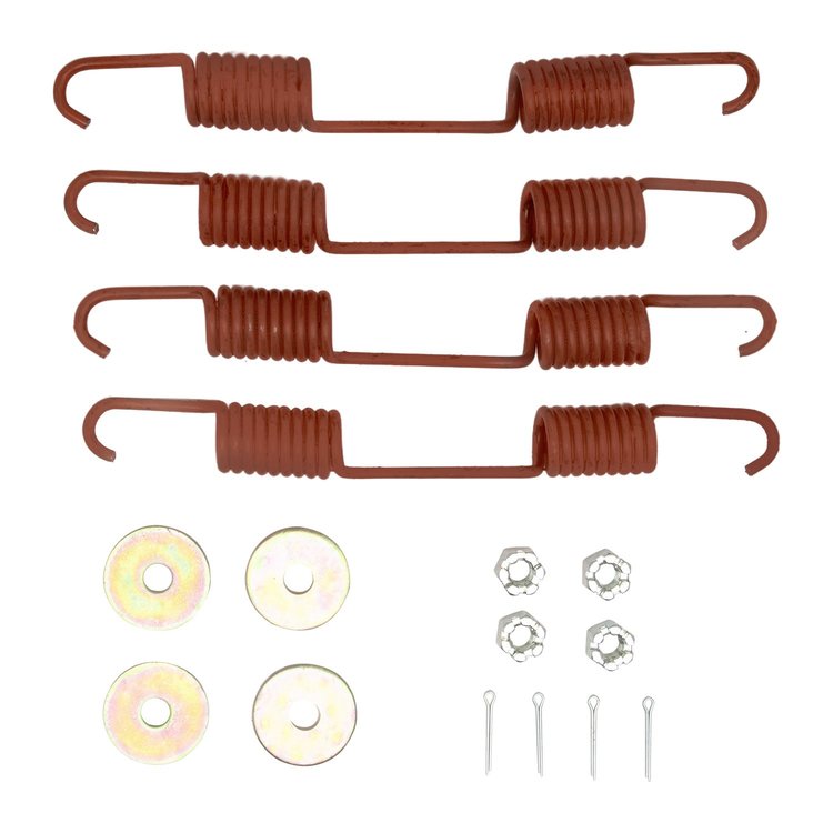 370-72007 Drum Brake Hardware Kit, 1987-2000 Mitsubishi Fuso, Position: Rr