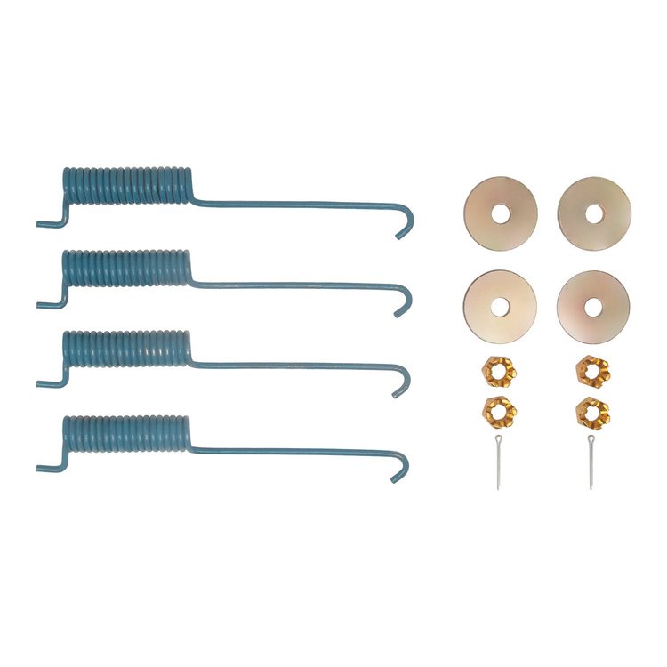 370-72009 Drum Brake Hardware Kit, 1986-2012 Multiple Makes/Models, Position: Fr