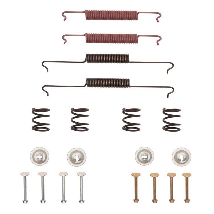 370-74002 Drum Brake Hardware Kit, 1958-1980 Audi/Volkswagen, Position: Rear