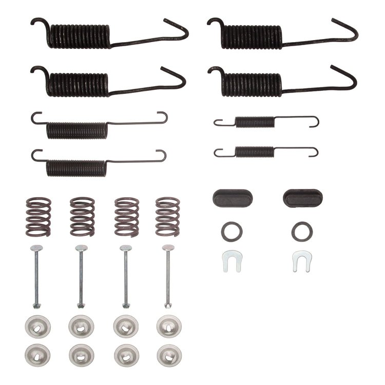 370-76000 Drum Brake Hardware Kit, 1974-1993 Lexus/Toyota/Scion, Position: Rear