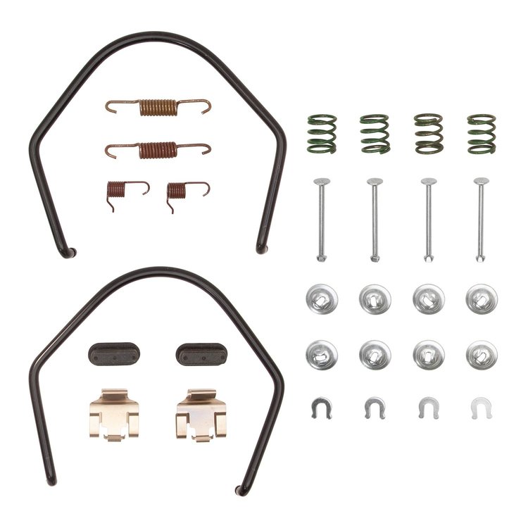 370-76011 Drum Brake Hardware Kit, 1983-1990 Lexus/Toyota/Scion, Position: Rear