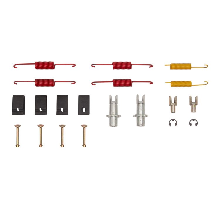 370-80013 Drum Brake Hardware Kit, 1993-1998 Ford/Lincoln/Mercury/Mazda, Position: Parking