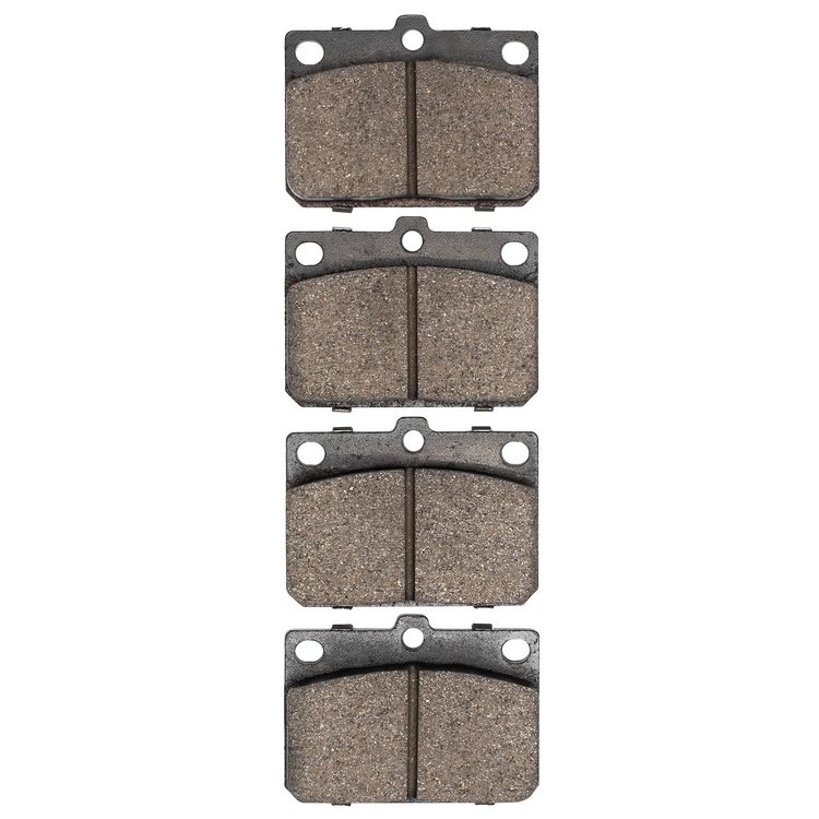 4000-0101-00 Front 4000 HybriDynamic Brake Pads Fits Select Dodge/Ram, Honda, Hyundai, Mazda, Mitsubishi, Plymouth, Toyota