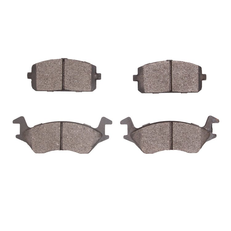 4000-0180-00 Front 4000 HybriDynamic Brake Pads 1980-1984 Toyota Tercel, Starlet