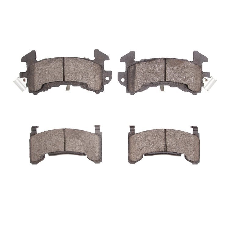4000-0202-00 Rear 4000 HybriDynamic Brake Pads Select Buick, Cadillac, Chevrolet, Oldsmobile, Pontiac