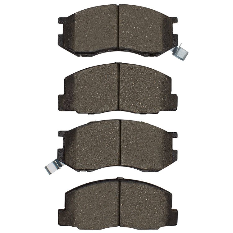 4000-0263-00 Front 4000 HybriDynamic Brake Pads 1984-1989 Toyota Van Wagon, Van, 1984-1989 Toyota Van, Van Wagon