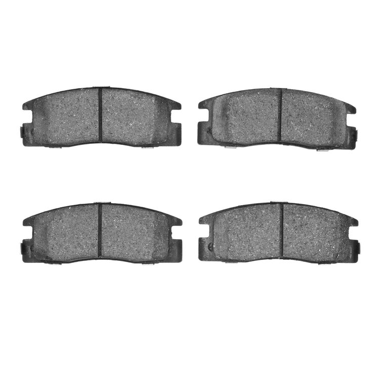 4000-0398-00 Rear 4000 HybriDynamic Brake Pads 1988-1995 Isuzu Amigo, Pickup, Trooper, 1988-1995 Isuzu Amigo, Pickup, Trooper