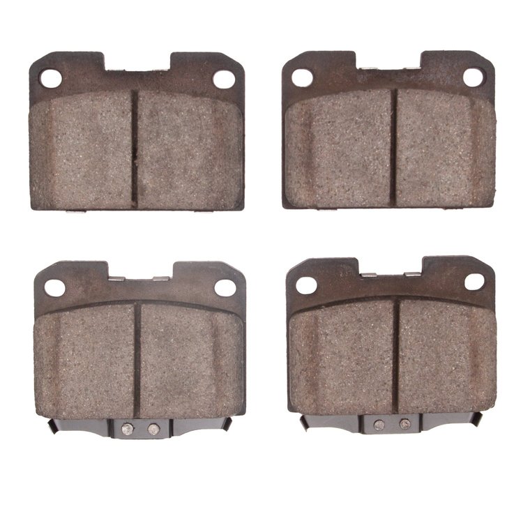 4000-0631-00 Rear 4000 HybriDynamic Brake Pads Fits Select Dodge/Ram, Mitsubishi, Dodge/Ram, Mitsubishi
