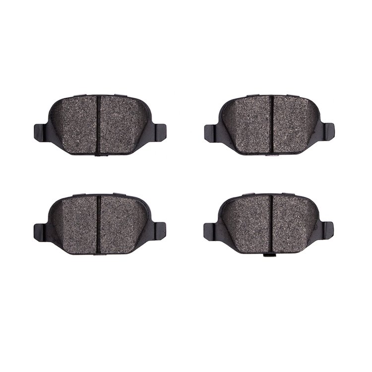 3000-Series Semi-Metallic Brake Pads & Hardware Kit, 2002-2007 Alfa Romeo, Position: Rear
