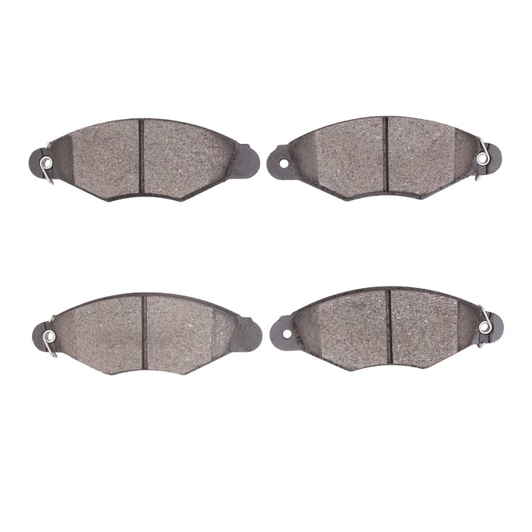3000-Series Ceramic Brake Pads & Hardware Kit, 2004-2008 Renault, Position: Front