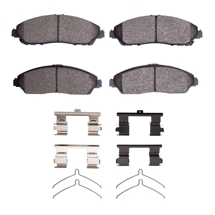 3000-Series Ceramic Brake Pads & Hardware Kit, 2017-2020 Acura/Honda, Position: Front
