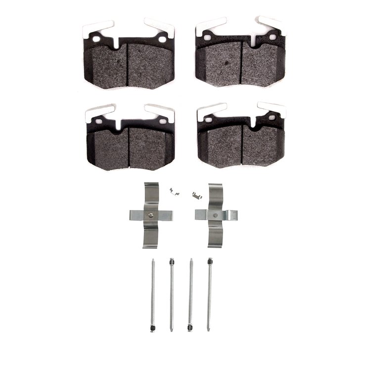 3000-Series Semi-Metallic Brake Pads & Hardware Kit, Fits Select Lexus/Toyota/Scion, Position: Rear