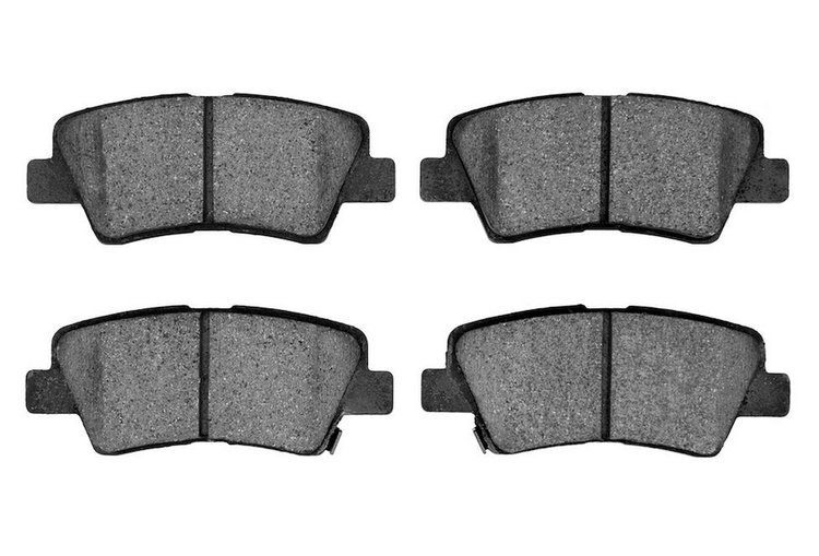 4000-1813-00 4000 HybriDynamic Rear Brake Pad Set Fits Select Hyundai, Kia Models