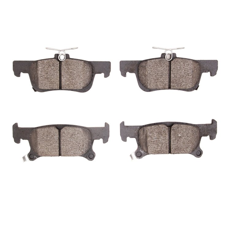 4000-2025-00 Rear 4000 HybriDynamic Brake Pads 2017-2018 Buick Envision, 2017-2018 Buick Envision