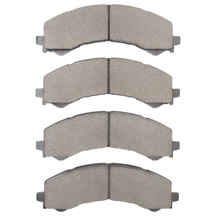 4000-2405-00 Rear 4000 HybriDynamic Brake Pads Fits Select Chevrolet, GMC
