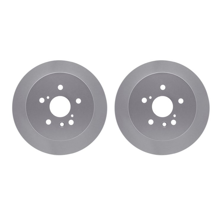 4002-76025 Geospec Brake Rotors, 2009-2015 Lexus/Toyota/Scion, Position: Rear