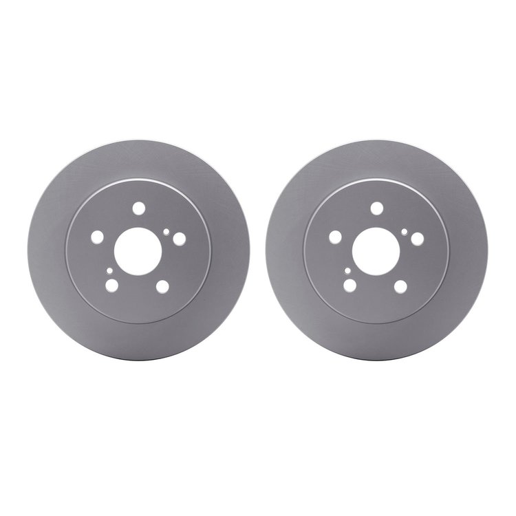 4002-76065 Geospec Brake Rotors, Fits Select Lexus/Toyota/Scion, Position: Rear