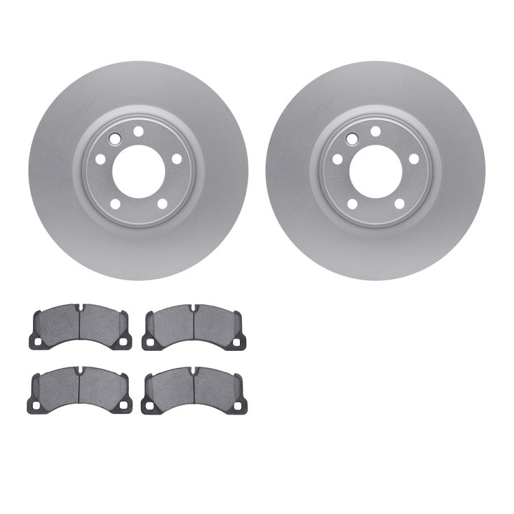 4302-02013 Geospec Brake Rotors with 3000-Series Ceramic Brake Pads Kit, 2008-2009 Multiple Makes/Models, Position: Front