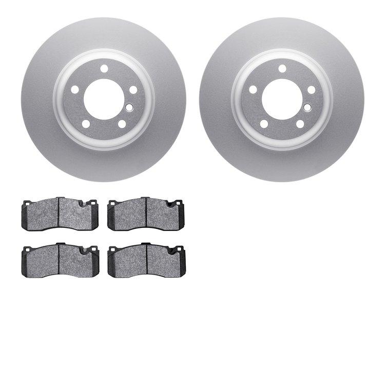 4302-31067 Geospec Brake Rotors with 3000-Series Ceramic Brake Pads Kit, 2006-2013 BMW, Position: Front
