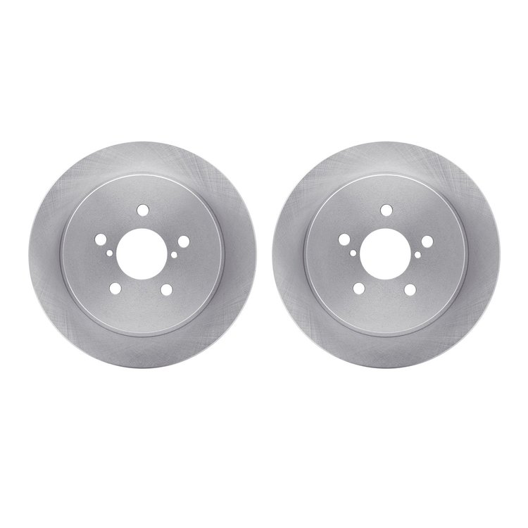 6002-13020 Brake Rotors, 2005-2009 Subaru, Position: Rear