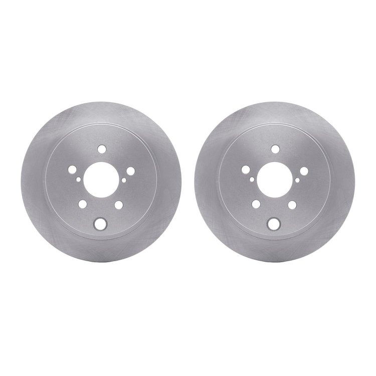 6002-13025 Brake Rotors, Fits Select Subaru, Position: Rear
