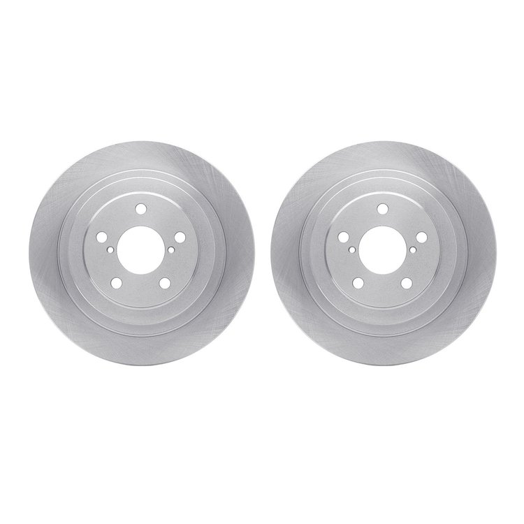 6002-13032 Brake Rotors, 2000-2006 Subaru, Position: Rear