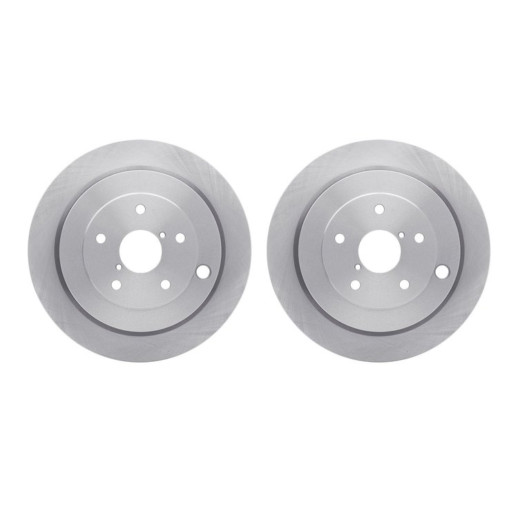 6002-13036 Brake Rotors, 2006-2014 Subaru, Position: Rear