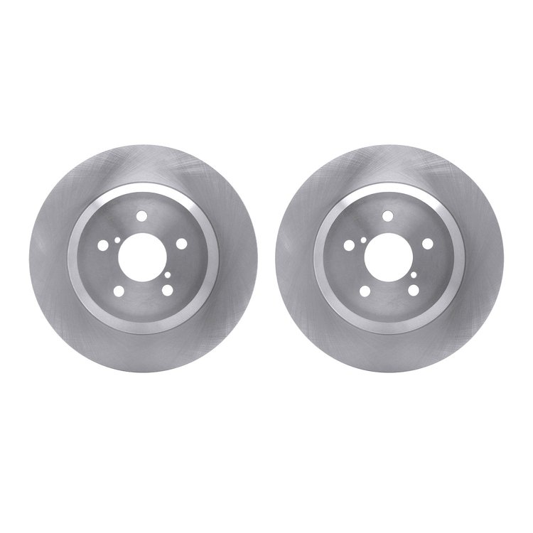 6002-13046 Brake Rotors, Fits Select Subaru, Position: Rear