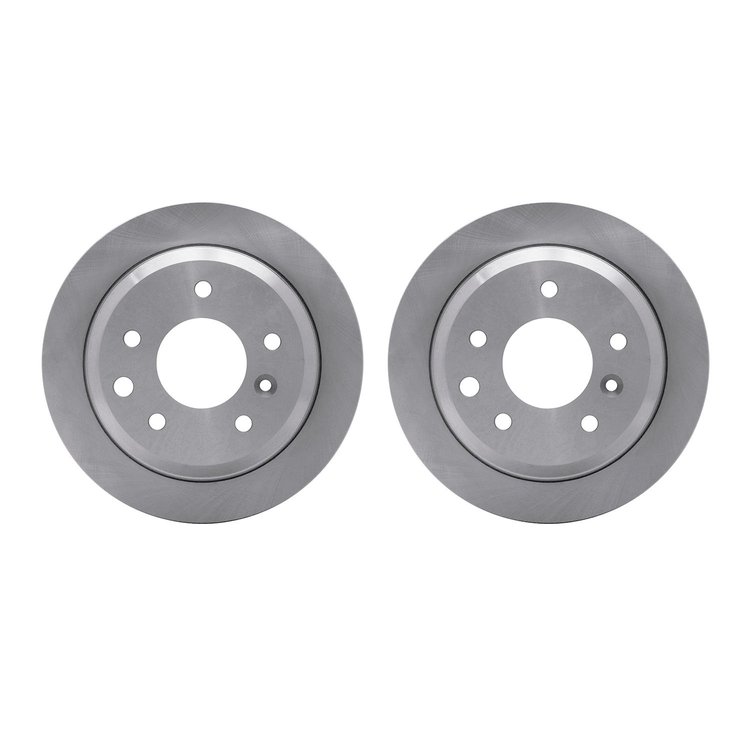 6002-20004 Brake Rotors, 1986-1989 Jaguar, Position: Rear