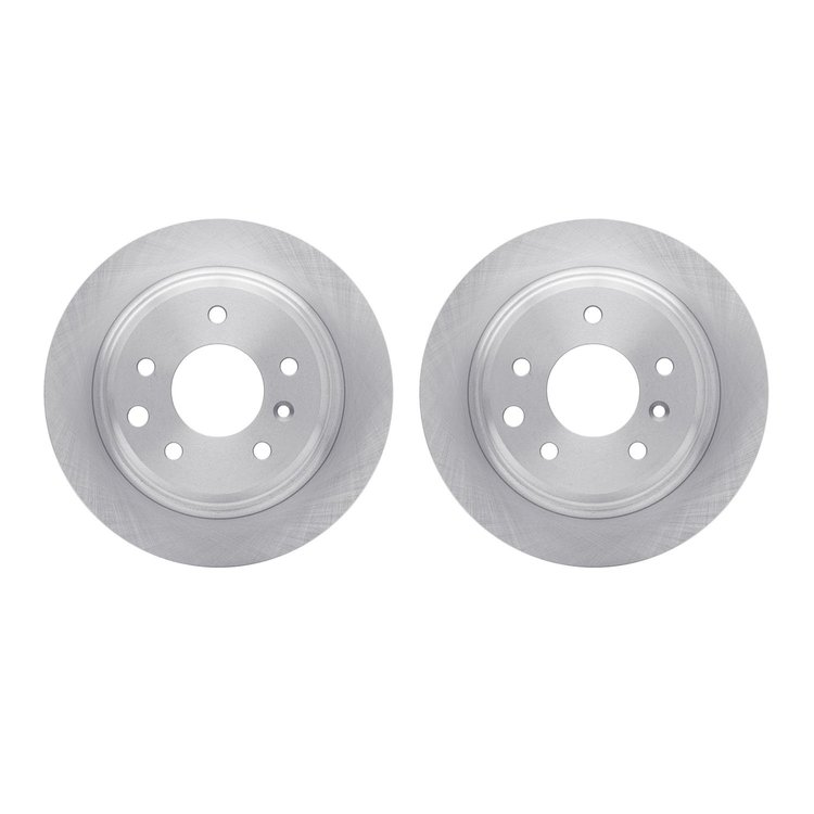 6002-20007 Brake Rotors, 1990-1995 Jaguar, Position: Rear