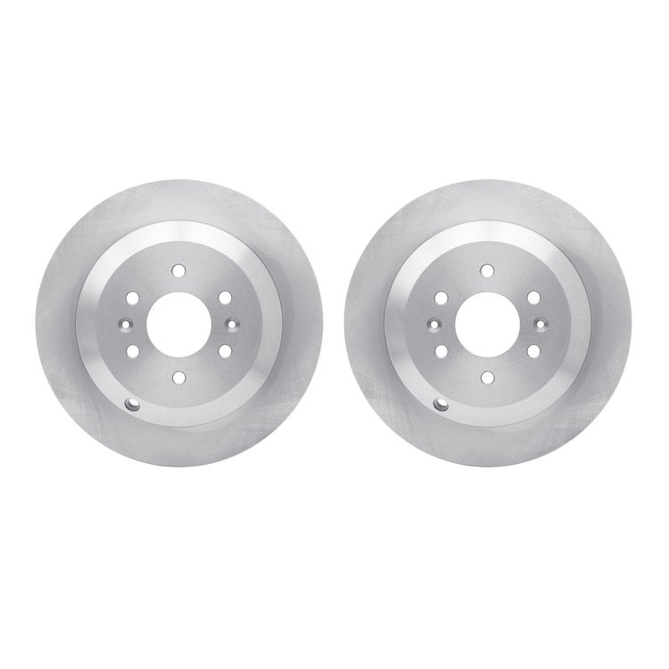 6002-21027 Brake Rotors, 2009-2010 Kia/Hyundai/Genesis, Position: Rear
