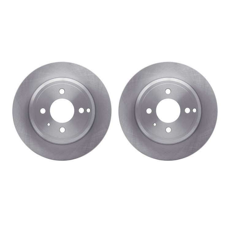6002-27017 Brake Rotors, 1993-1995 Volvo, Position: Rear