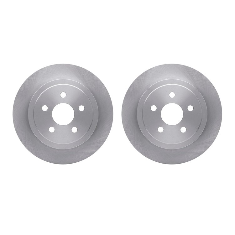 6002-39014 Brake Rotors, 2003-2010 Mopar, Position: Rear