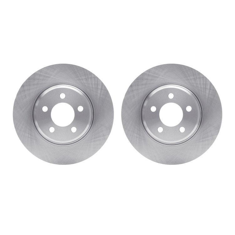 6002-39015 Brake Rotors, Fits Select Mopar, Position: Front