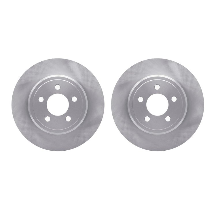 6002-39016 Brake Rotors, Fits Select Mopar, Position: Rear
