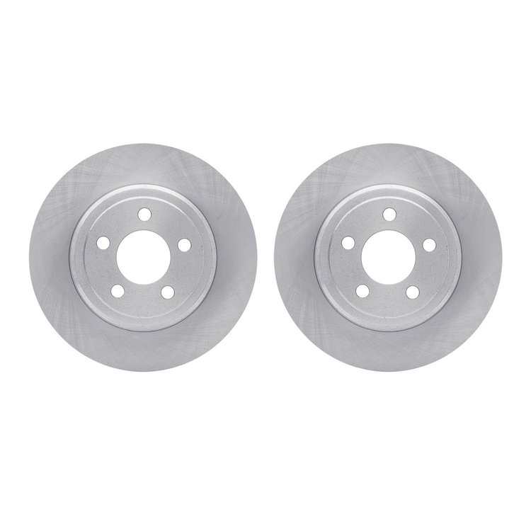 6002-39018 Brake Rotors, Fits Select Mopar, Position: Rear