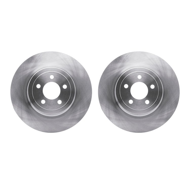 6002-39021 Brake Rotors, Fits Select Mopar, Position: Rear
