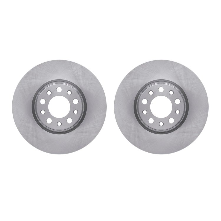 6002-39025 Brake Rotors, Fits Select Mopar, Position: Front
